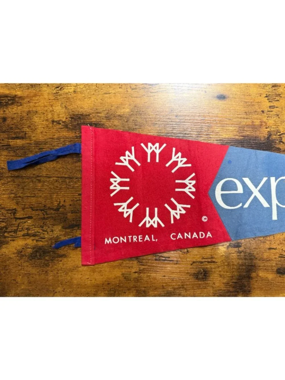 Vintage Expo '67 Montreal, Canada pennant